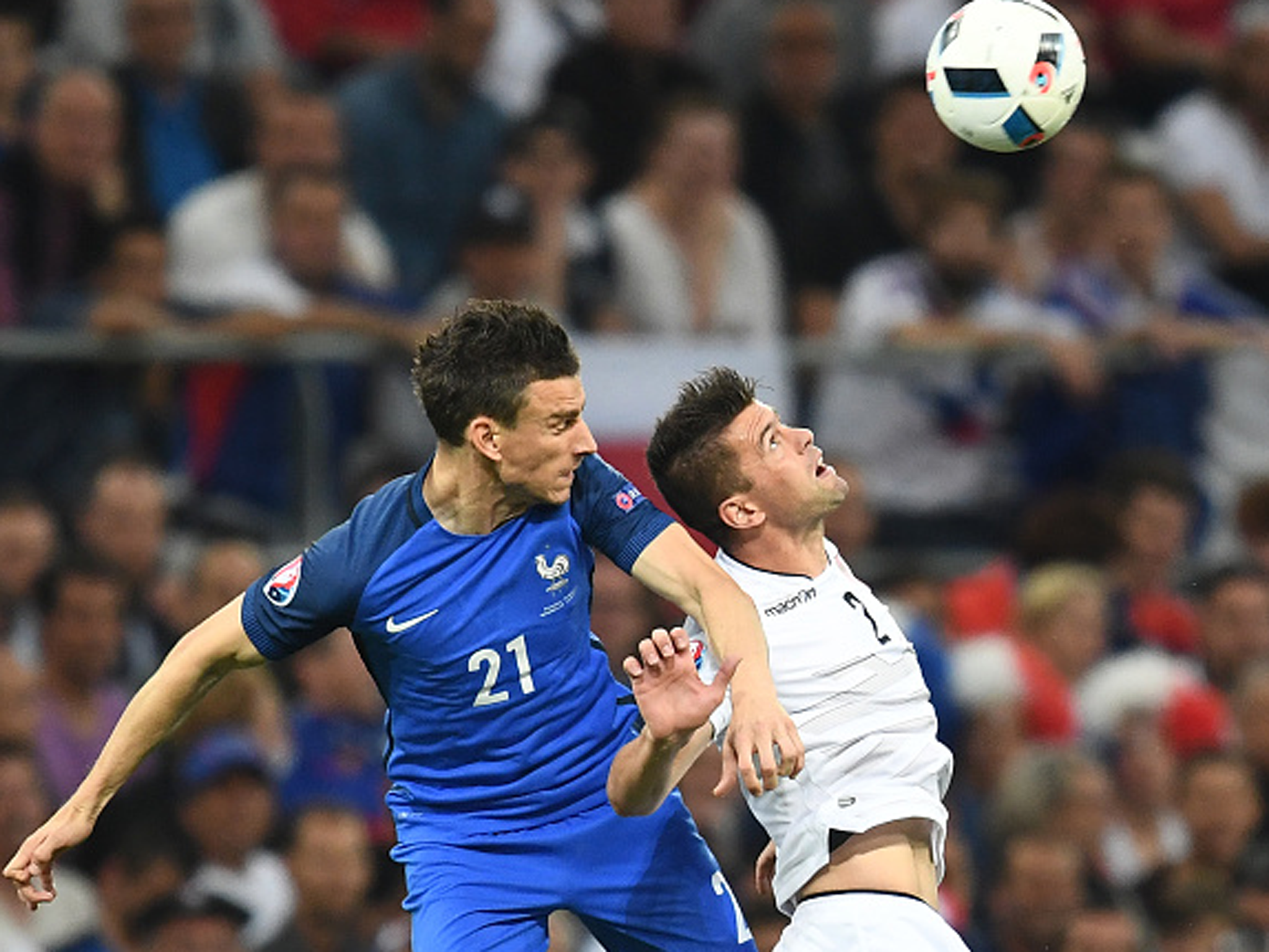 &#13;
Koscielny has been one of the tournament's stand-out defenders &#13;