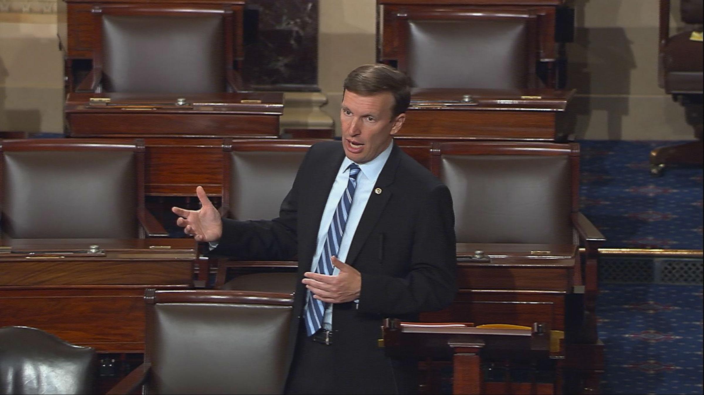 Senator Chris Murphy said politicians had failed to act in the aftermath of the 2012 Newtown shooting in his state