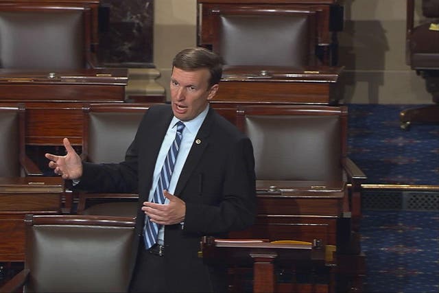 Senator Chris Murphy said politicians had failed to act in the aftermath of the 2012 Newtown shooting in his state