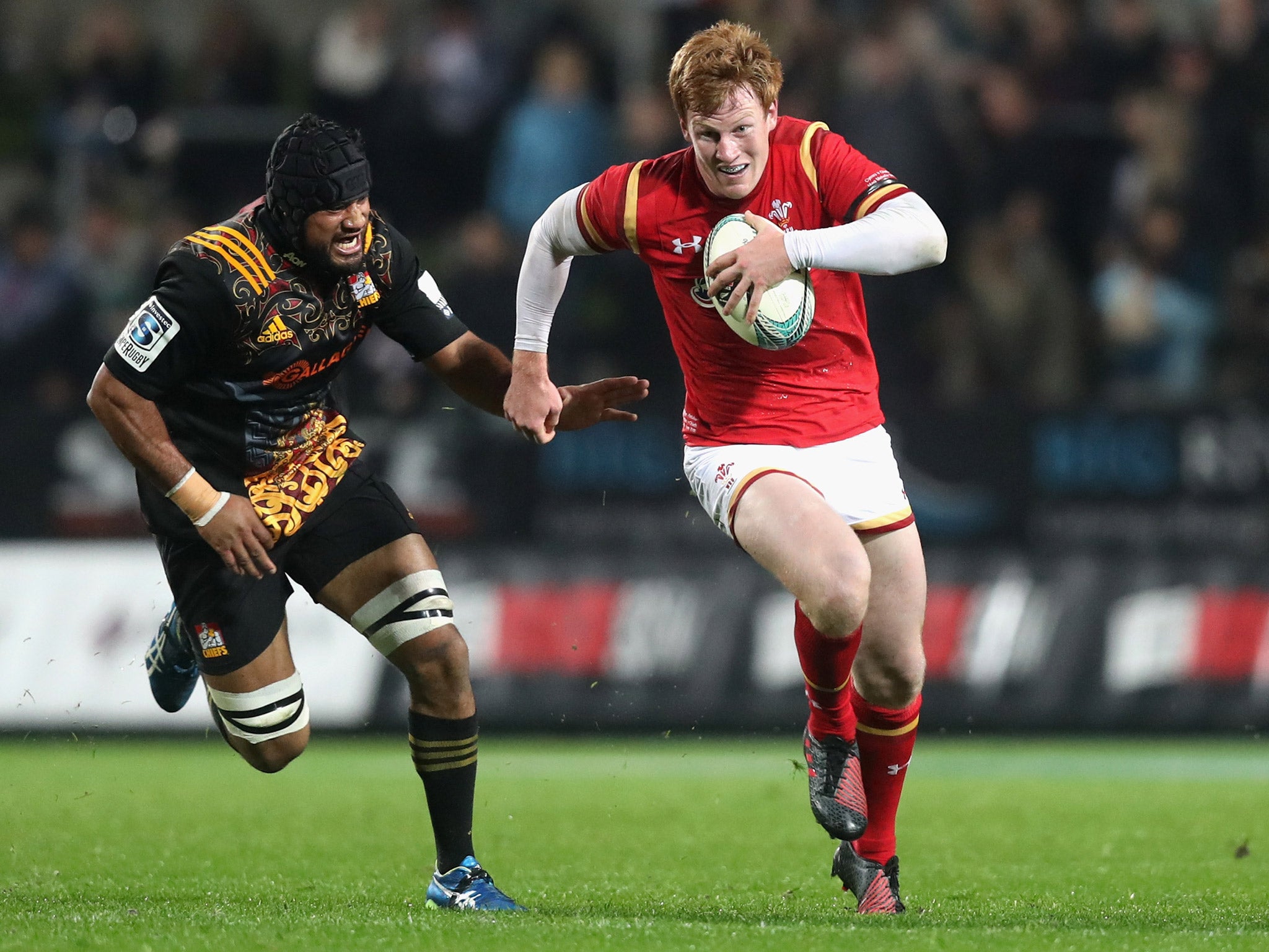 Rhys Patchell starts at full-back with Liam Williams switching to the wing