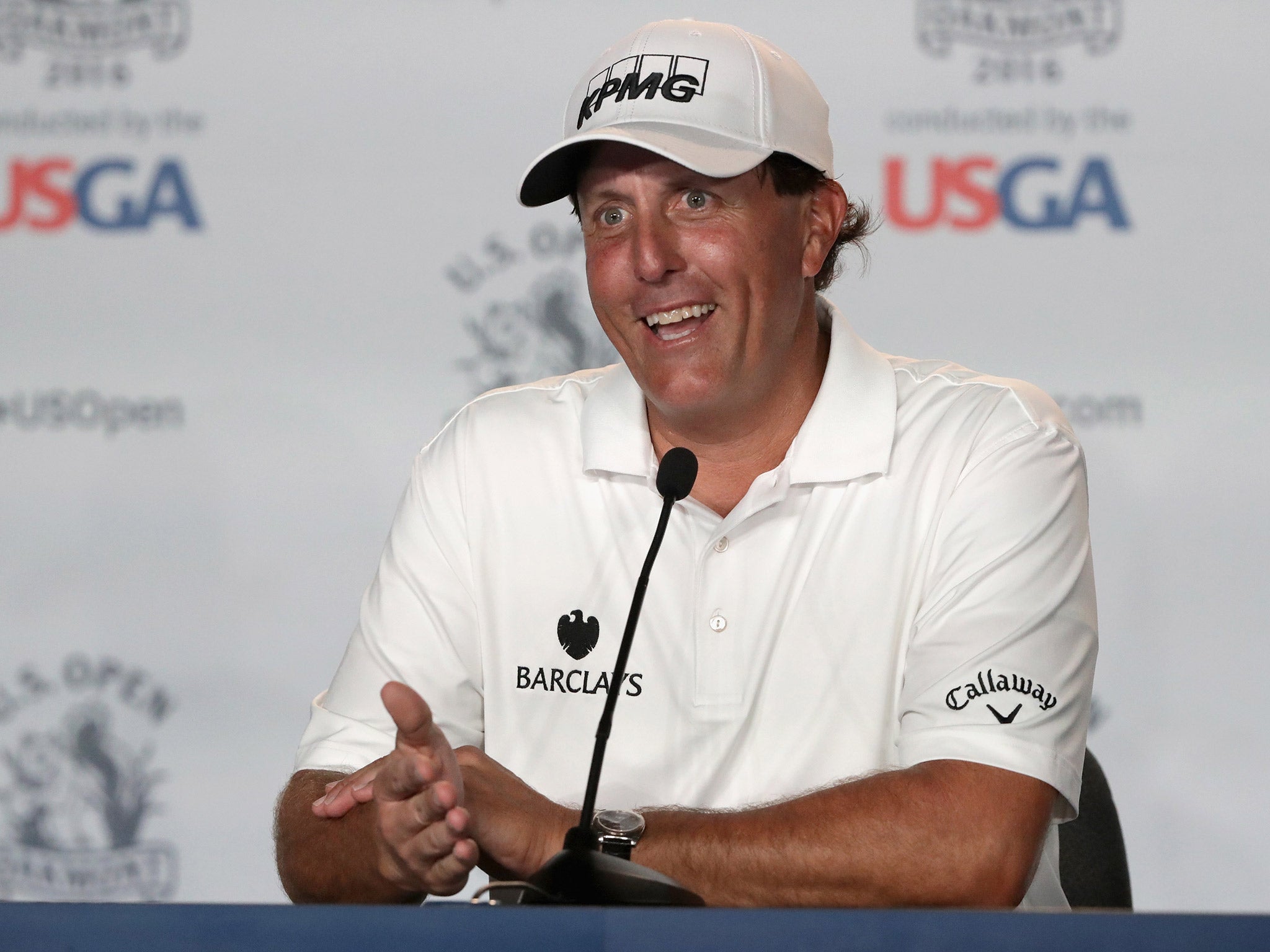 Phil Mickelson is hoping to complete a career grand slam by winning the US Open