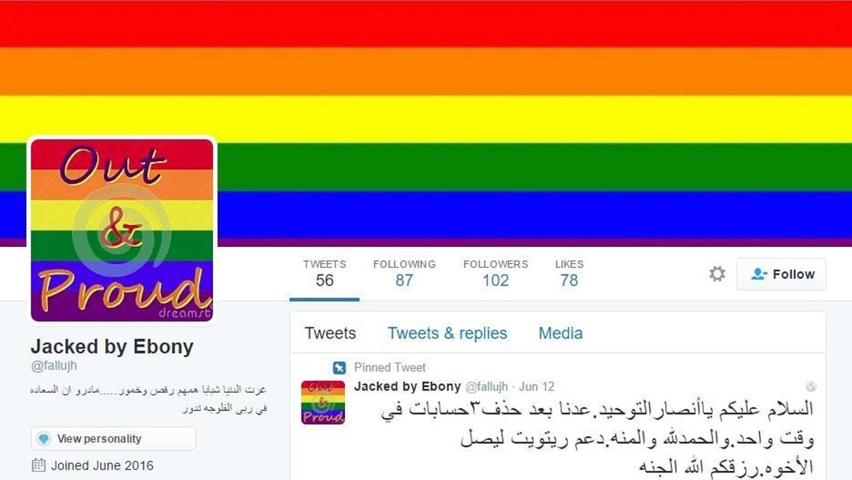 1200px x 676px - Orlando shootings: Hackers flood Isis Twitter accounts with gay porn after  Pulse nightclub killings | The Independent | The Independent