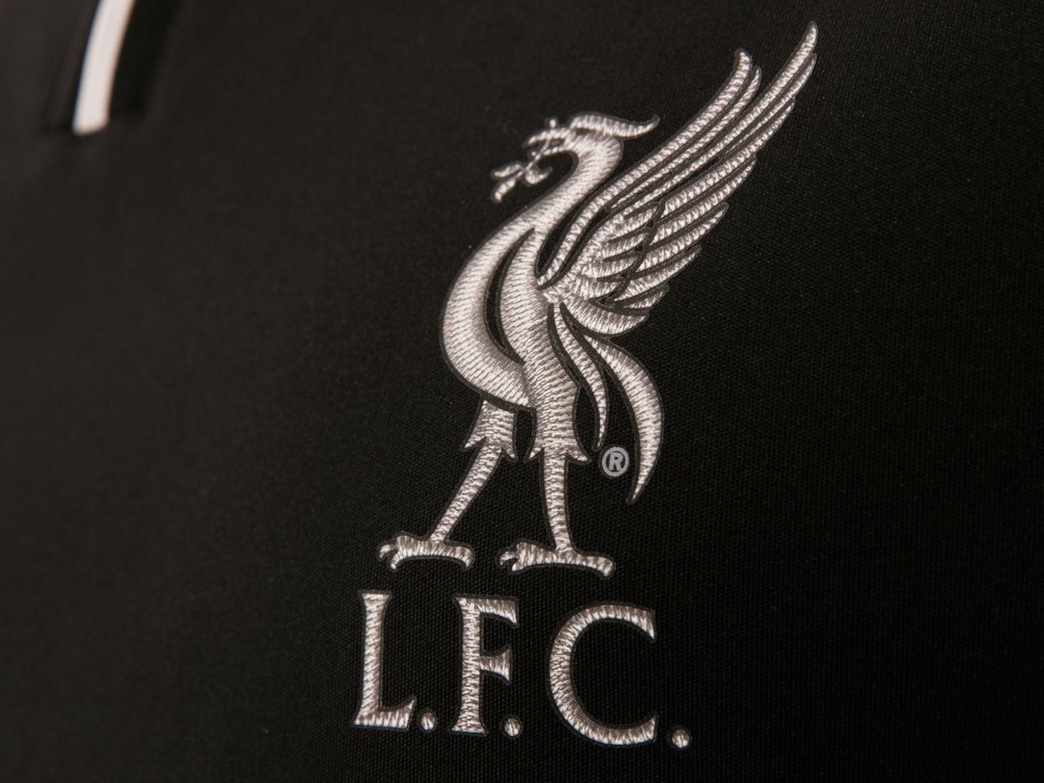 Liverpool's new black away kit features the Liverbird logo