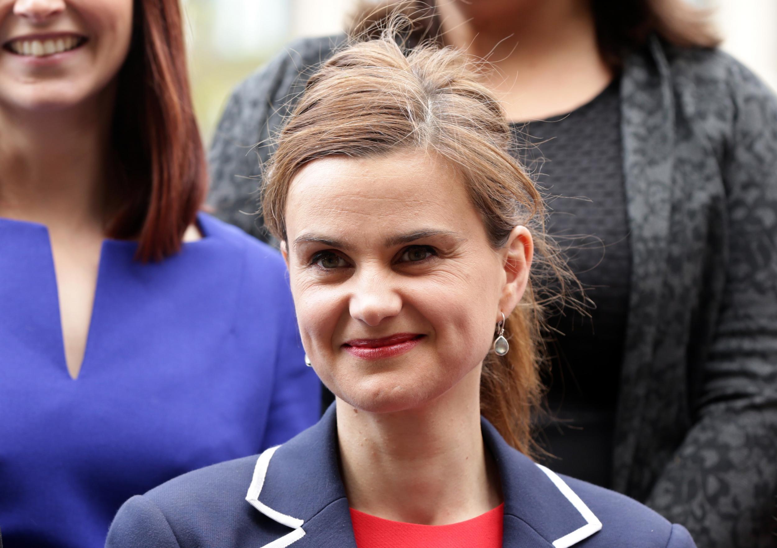Previously unreleased photo dated 12/05/15 of Labour MP Jo Cox, who has been shot in Birstall near Leeds