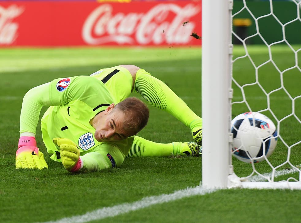 Joe Hart's error allowed Gareth Bale to score and give Wales a 1-0 lead over England