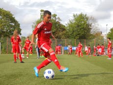 Read more

Bayern Munich give chance of a lifetime to 75 aspiring footballers
