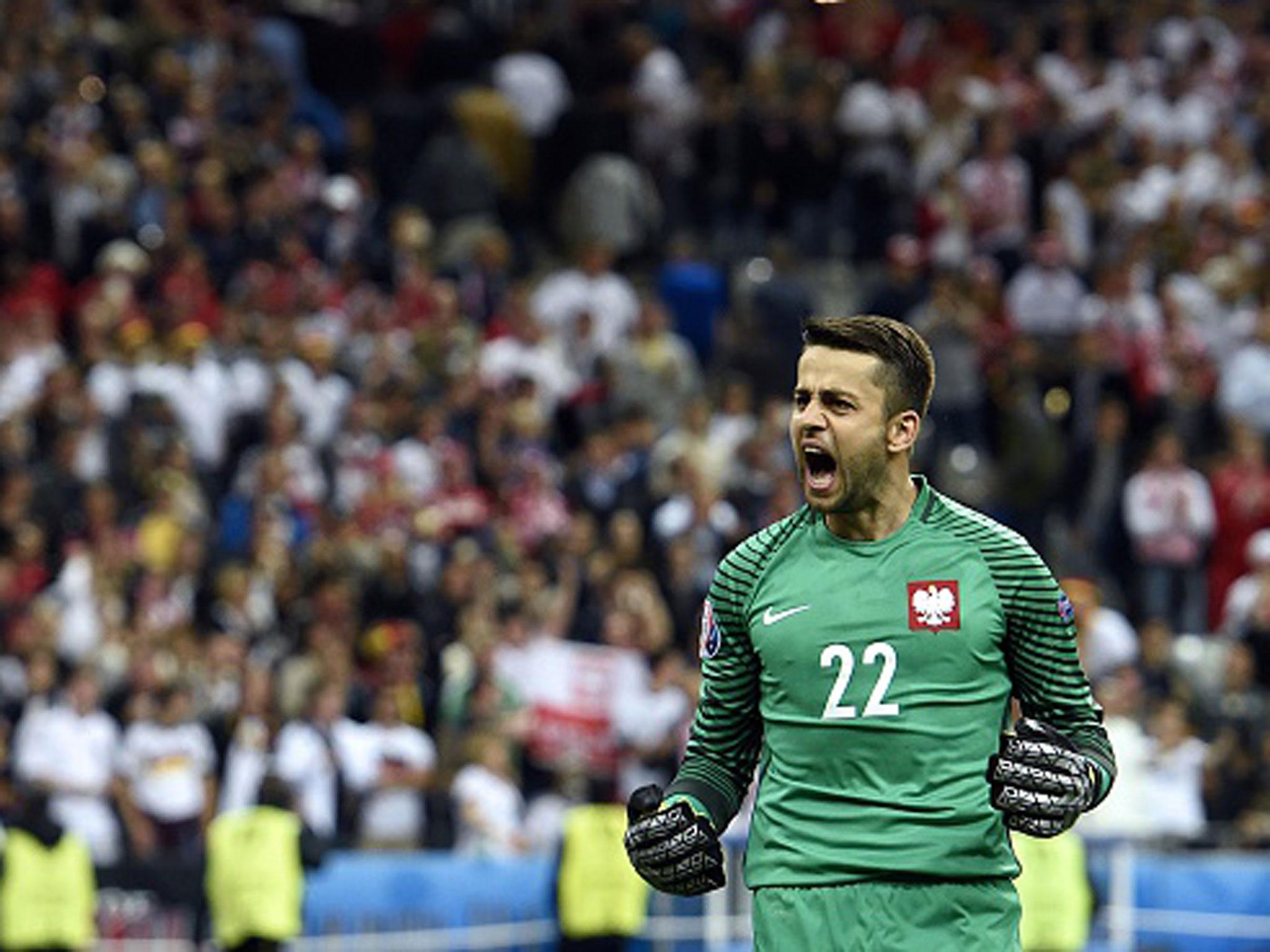 Swansea goalkeeper Lukasz Fabianski impressed as a back-up for Poland (Getty)