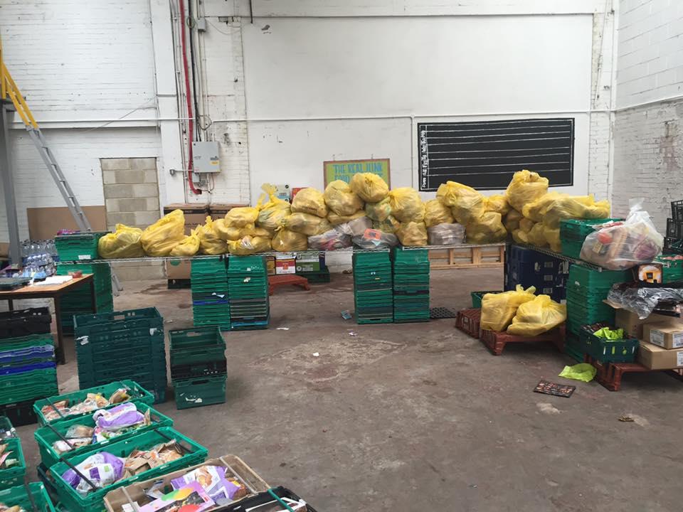 The Real Junk Food Project picked up almost 800 loaves of bread were picked up from a Sainsbury's in Leeds, representing two or three days' surplus