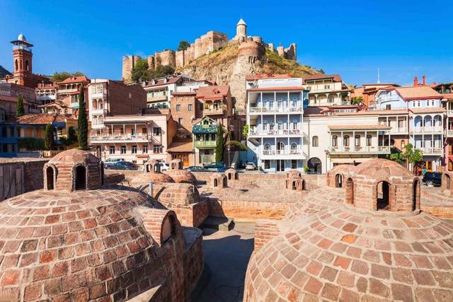 Tbilisi's historic Abanotubani district