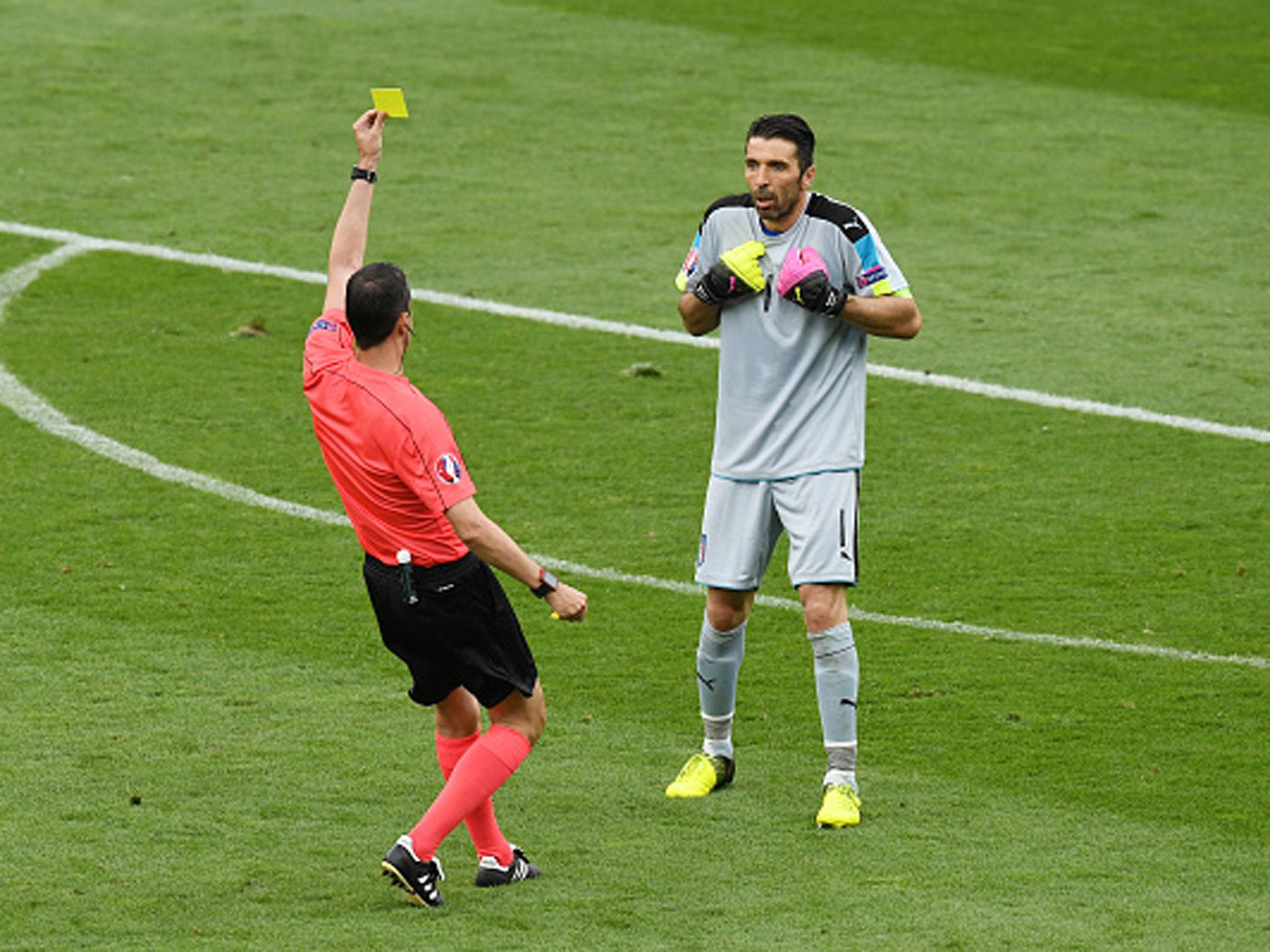 
Gianluigi Buffon had little to do as Italy kept a second clean sheet of the tournament (Getty) 