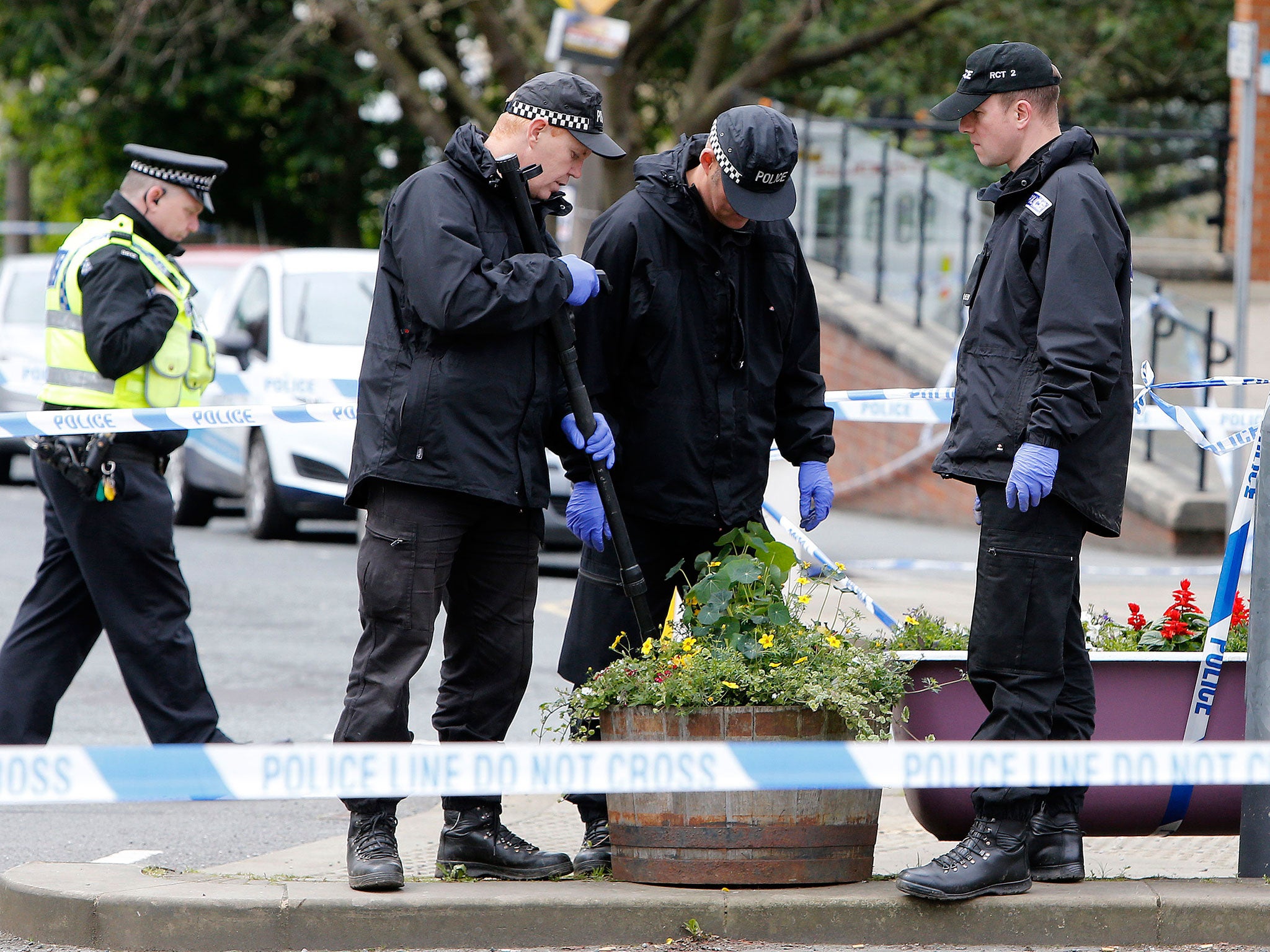 Police continue to investigate, assisted by the North East Counter Terrorism Unit