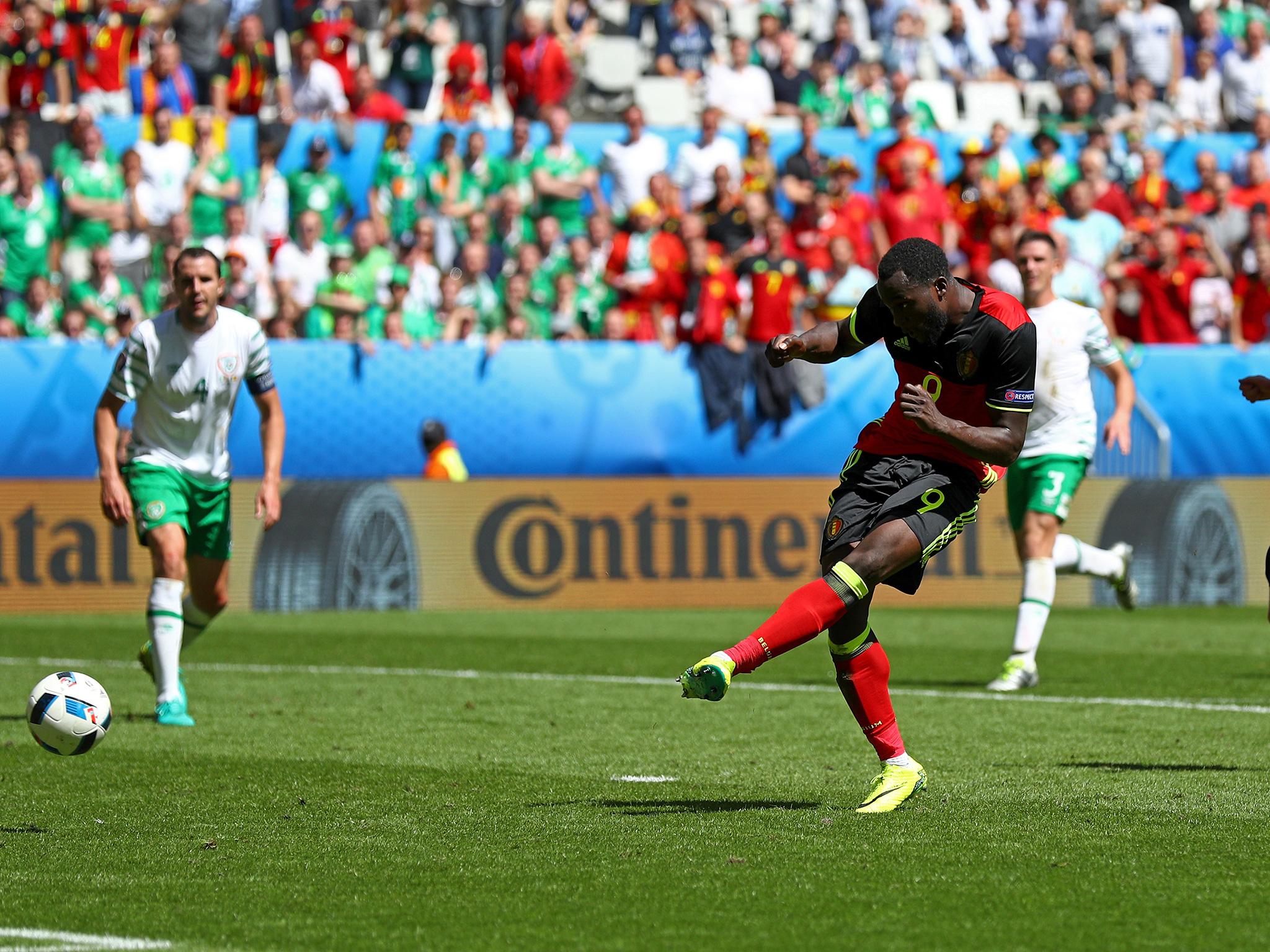 Lukaku scored twice for a revived Belgium side