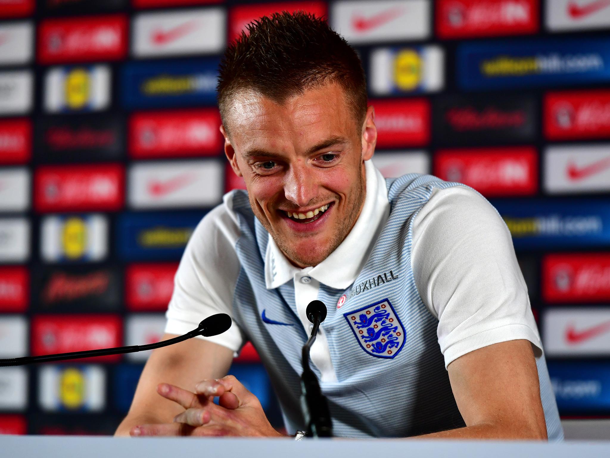 Vardy remained tight-lipped when asked why he had blocked Chapman