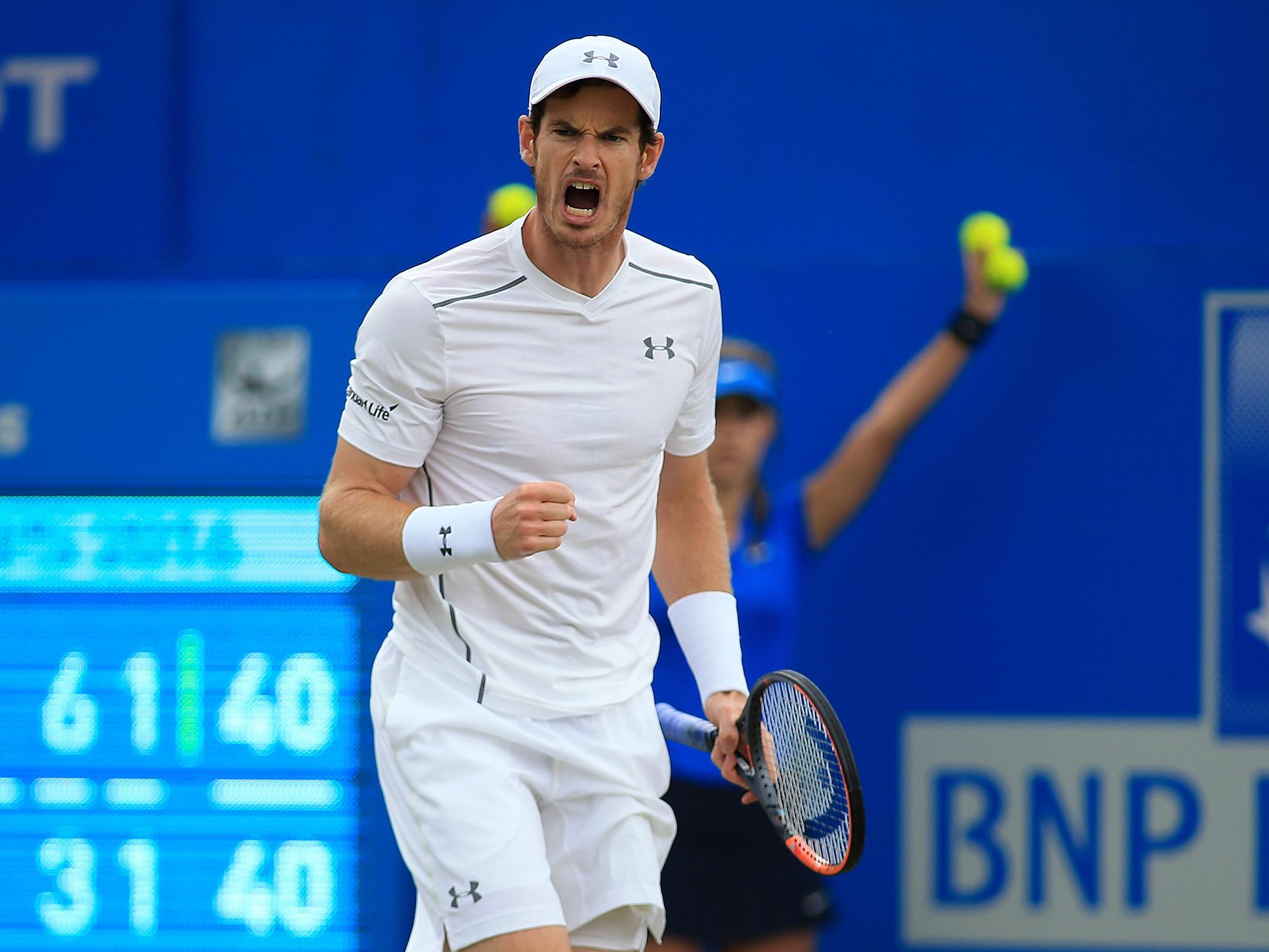Murray has played in four previous Queen's finals and won them all