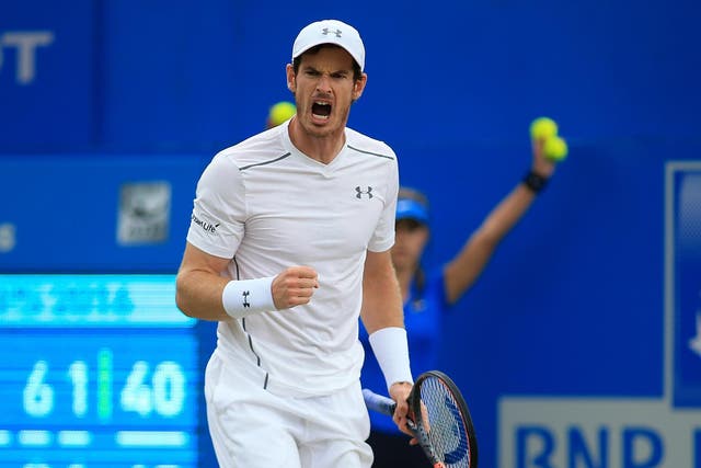 Murray has played in four previous Queen's finals and won them all