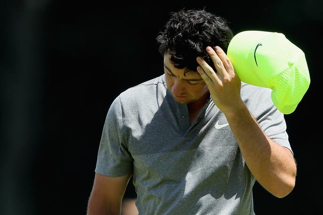 McIlroy missed his first cut in a major championship since the 2013 Open at Muirfield