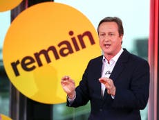 David Cameron warns warring Tory Party to accept result of EU referendum – no matter how close the result