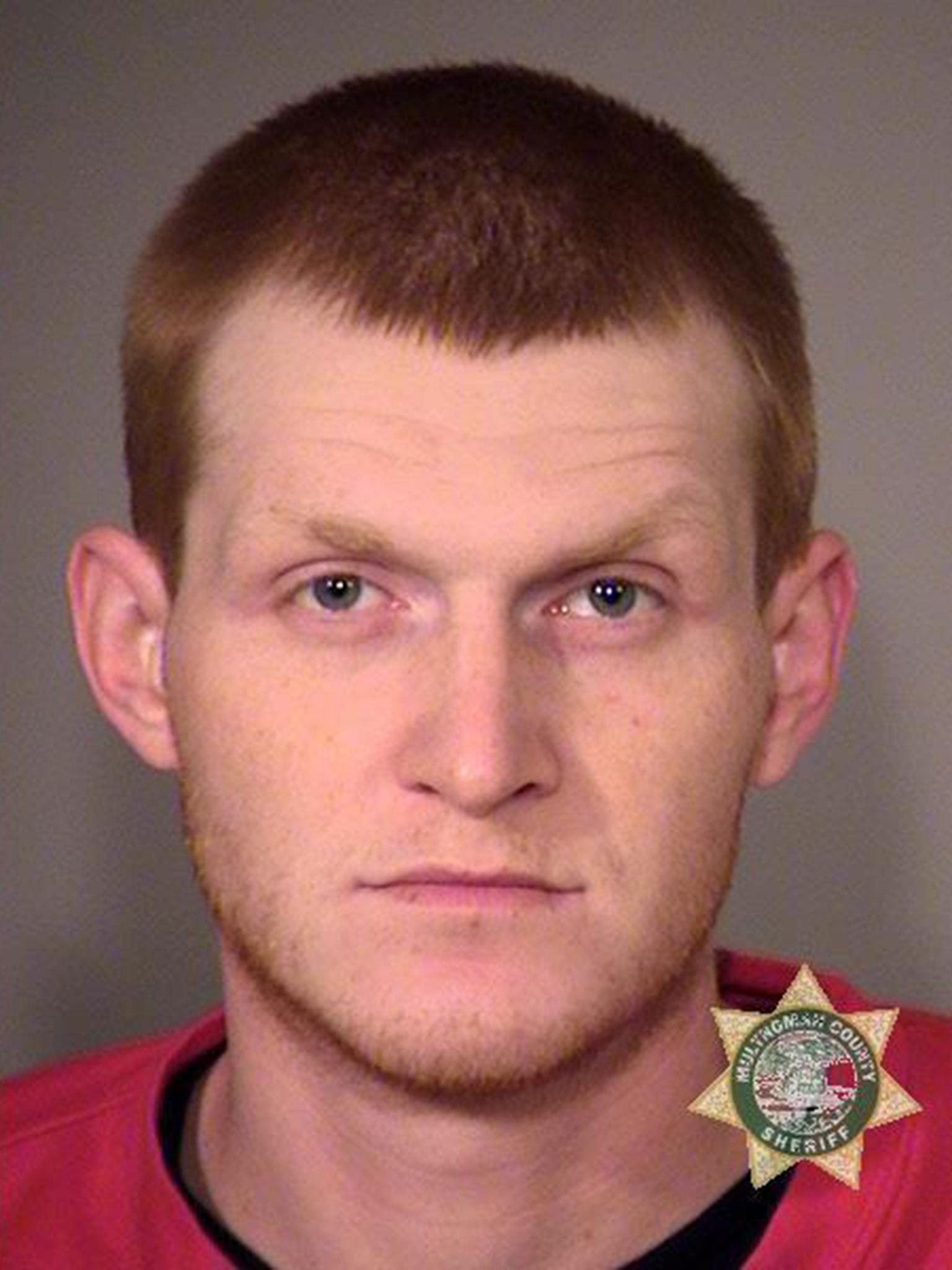 Chad Cameron Camp, 26, is accused of repeatedly groping the teenager for half an hour during the flight from Dallas to Portland