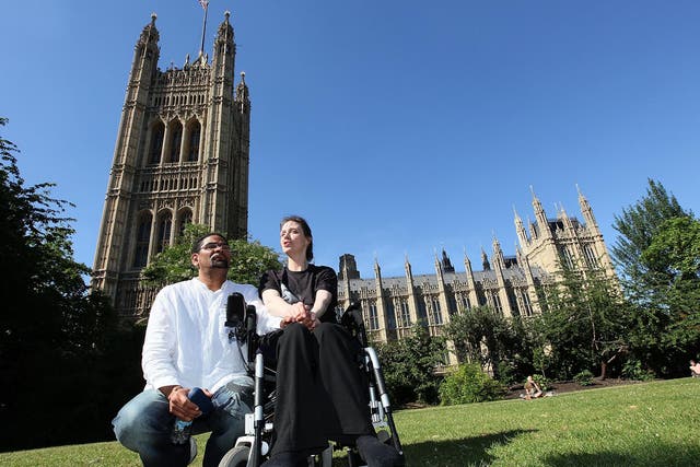 Multiple Sclerosis sufferer Debbie Purdy is a prominent campaigner for assisted suicide in the UK