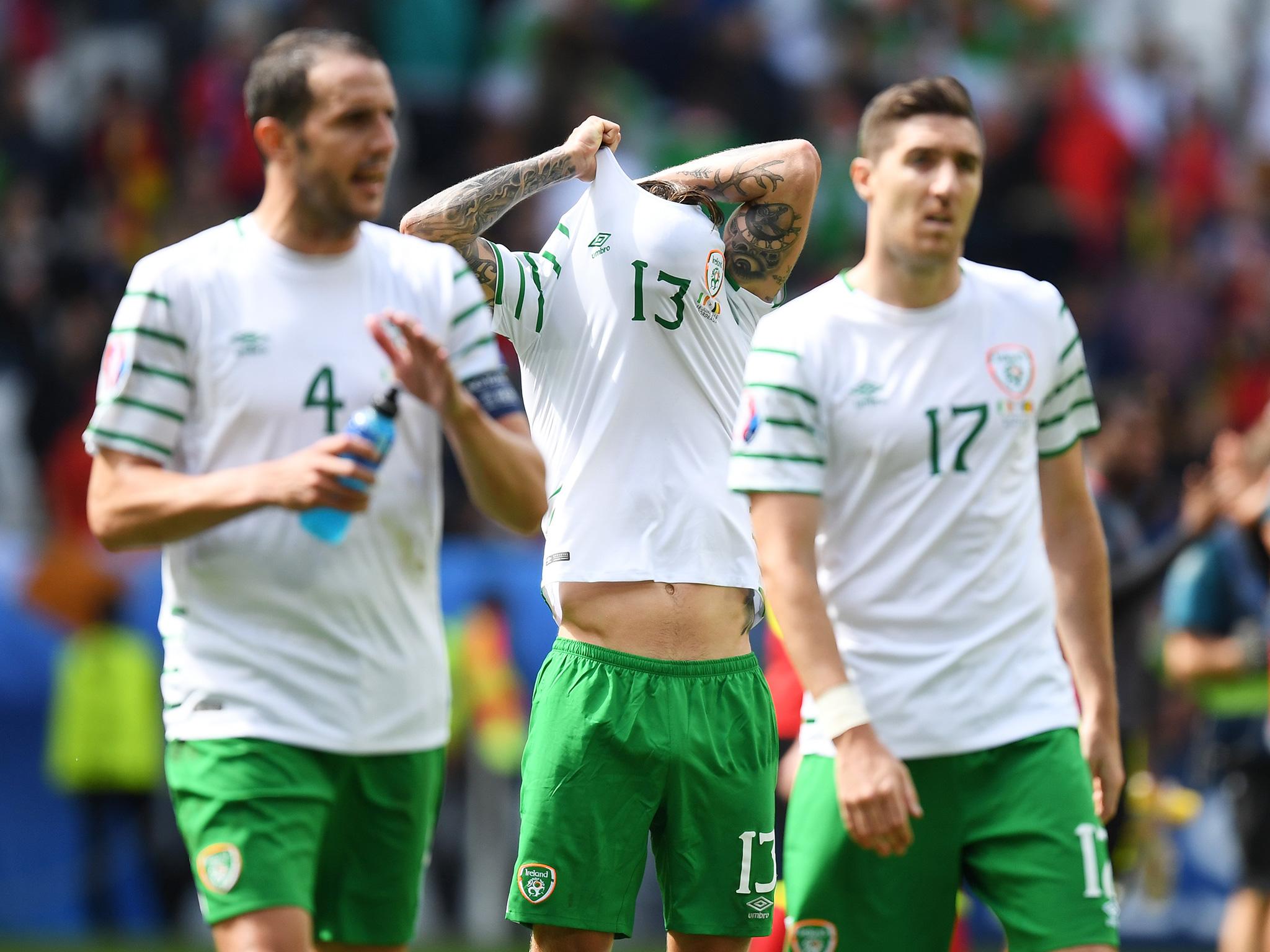 Ireland were soundly beaten in Bordeaux by a clinical Belgium