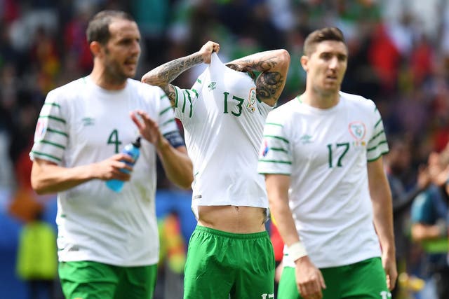 Ireland were soundly beaten in Bordeaux by a clinical Belgium