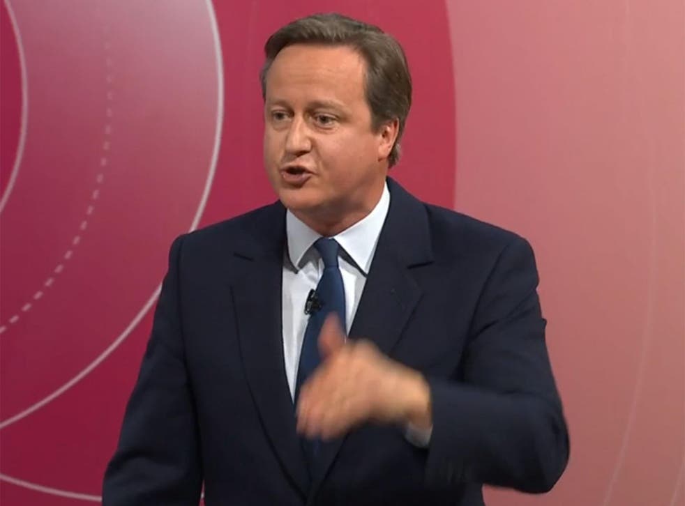 David Cameron passionately dismissed the 'untrue' arguments made by the Leave campaign