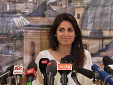 Rome elects Virginia Raggi as its first female mayor in breakthrough for anti-establishment Five Star Movement