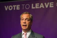 EU referendum: Nigel Farage accuses David Cameron of exploiting Jo Cox death for Remain