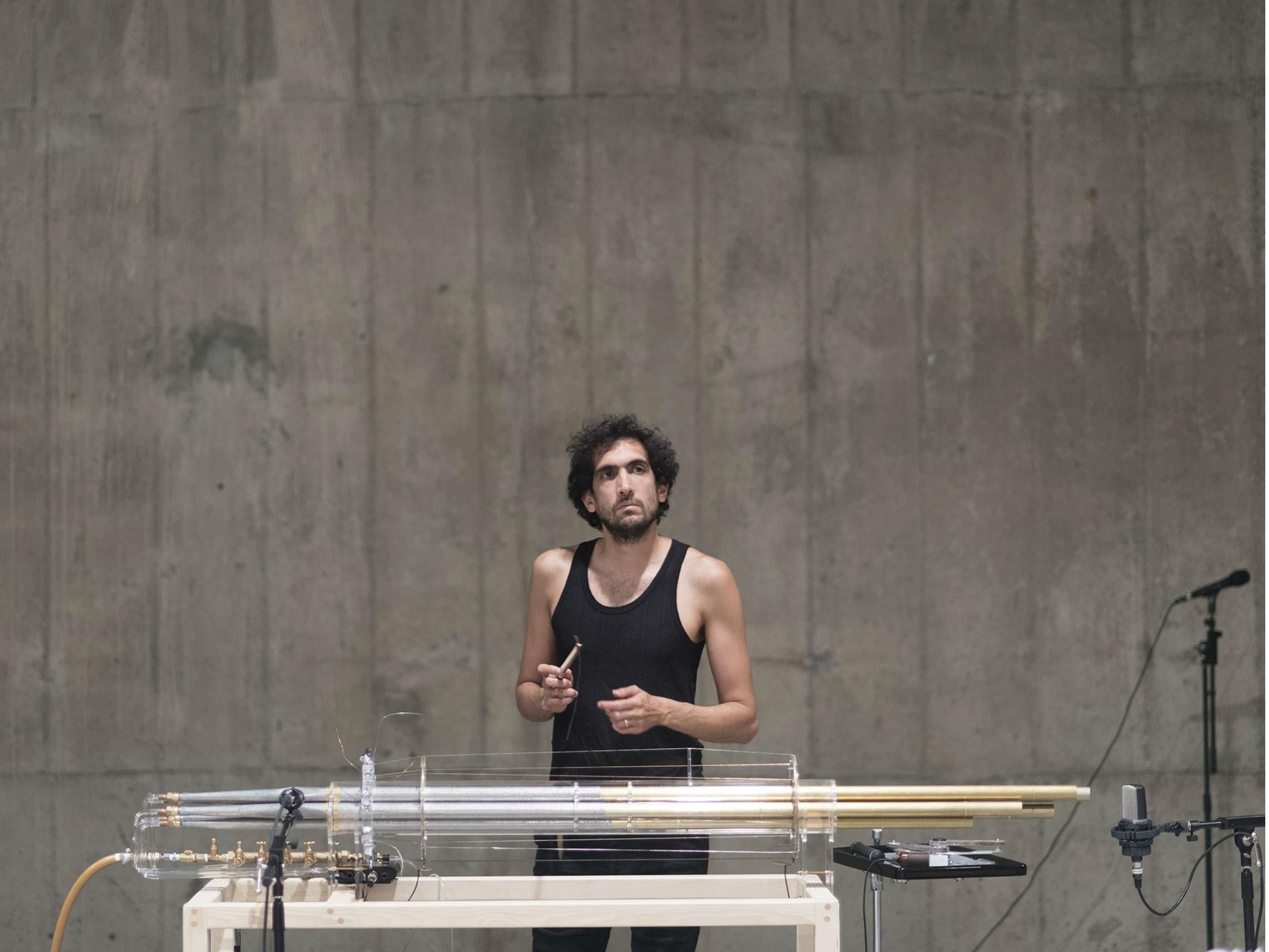 Tarek Atoui: The Reverse Collection, 2014, installation