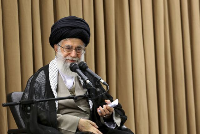 <p>File: Iran authorities shut down a daily newspaper after it ran a front-page graphic linking poverty to  Iranian Supreme Leader Ayatollah Ali Khamenei </p>