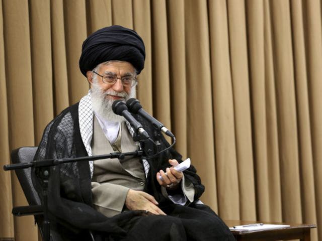 <p>File: Iran authorities shut down a daily newspaper after it ran a front-page graphic linking poverty to  Iranian Supreme Leader Ayatollah Ali Khamenei </p>