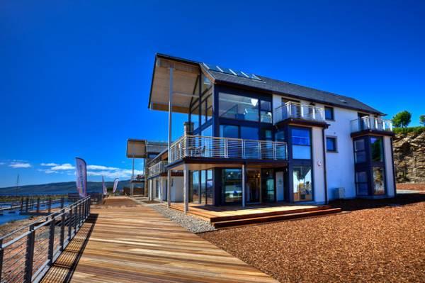 Portavadie is a glossy, £10m development on the banks of Loch Fyne