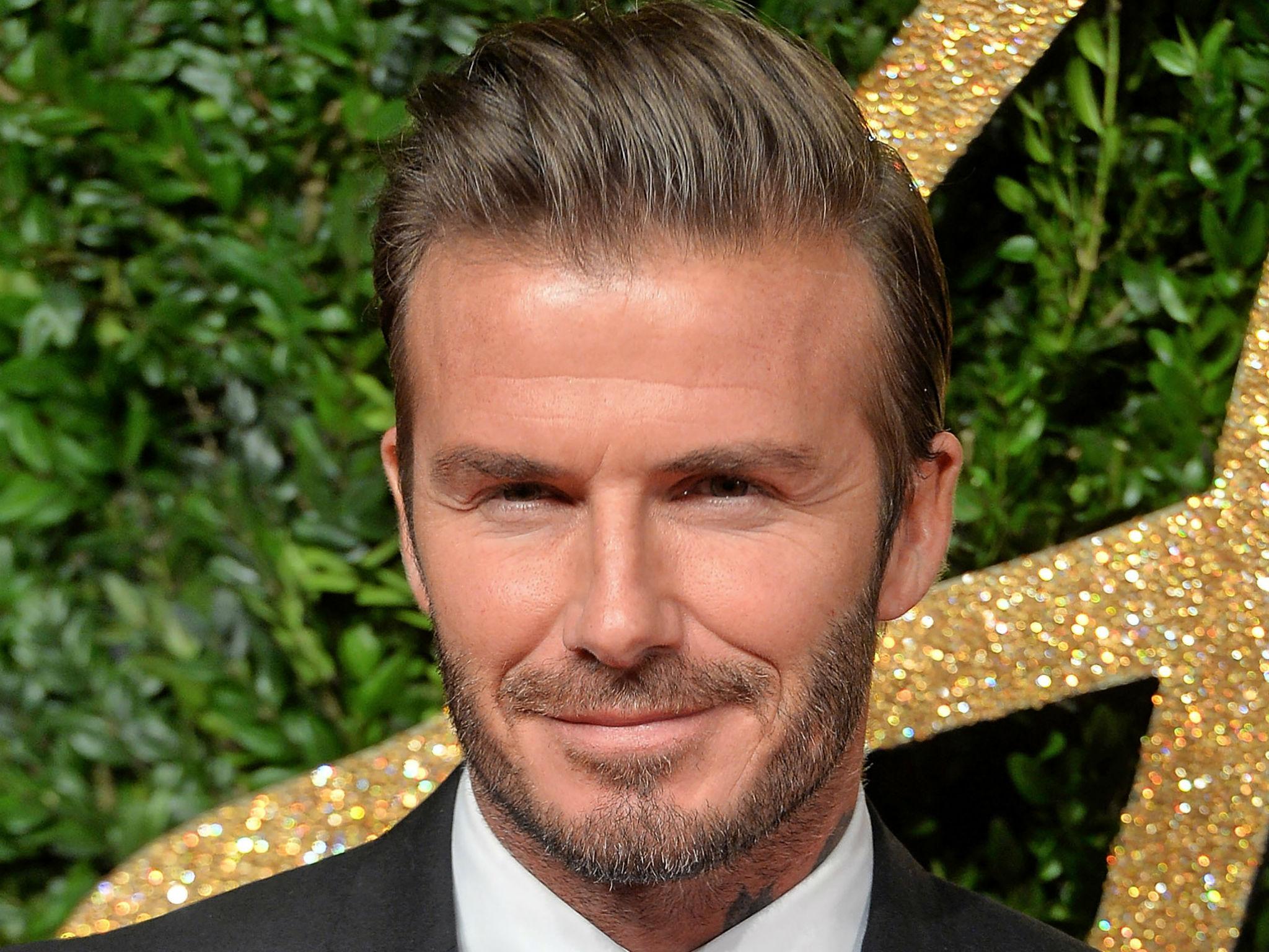 David Beckham said 'we should be facing the problems of the world together and not alone'
