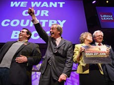 Read more

Thought you'd finally heard the last of Nigel Farage? You're wrong