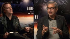 Jeff Goldblum interview: Independence Day: Resurgence actor talks being gangly and wedgying aliens