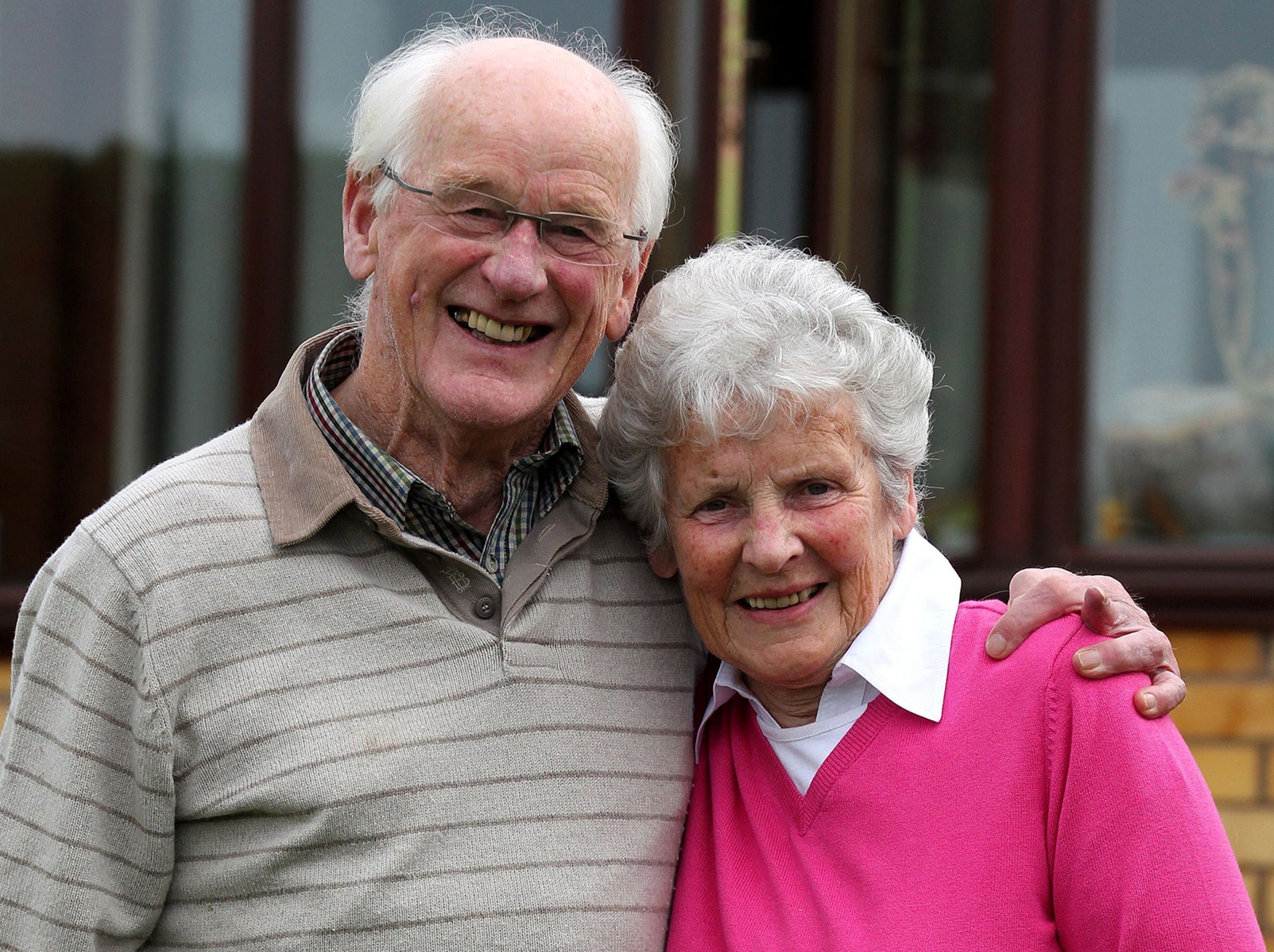 Andy Murray's grandparents: Roy and Shirley Erskine