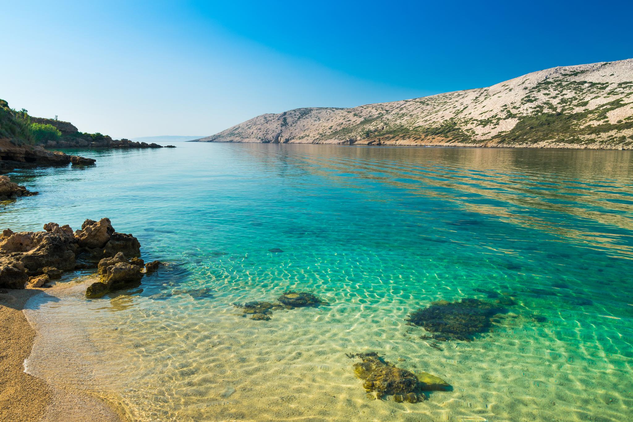 The tiny island of Rab has 22 beaches