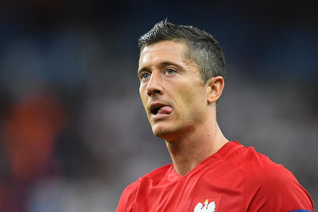 Robert Lewandowski will be hoping to notch his first goal of the tournament