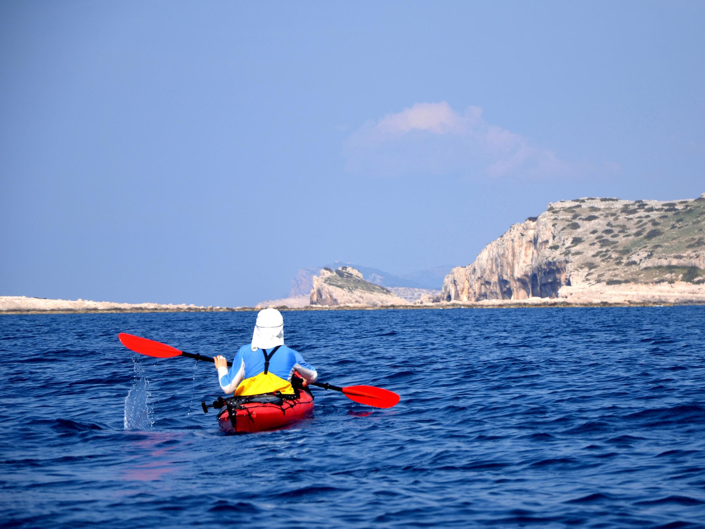 Activities on offer include sea kayaking