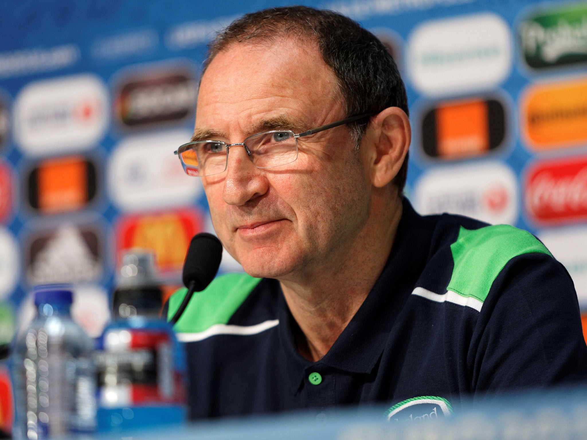 Martin O'Neill has urged his team to be positive from the off against Italy