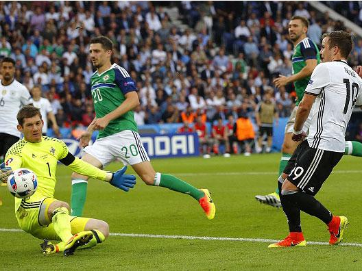 Michael McGovern put in a superb display to keep the German score down on Tuesday (Getty)