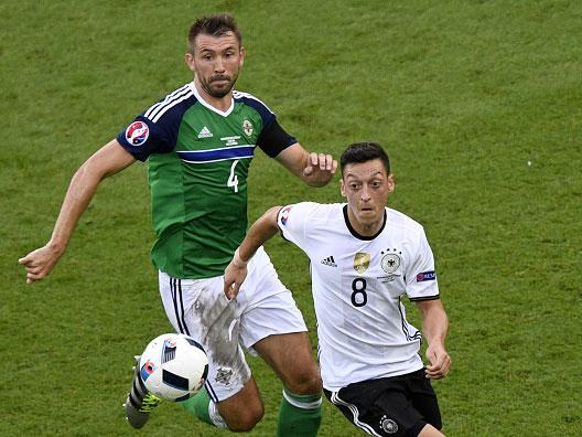 Arsenal midfielder Mesut Ozil was in impressive form for the world champions (Getty)