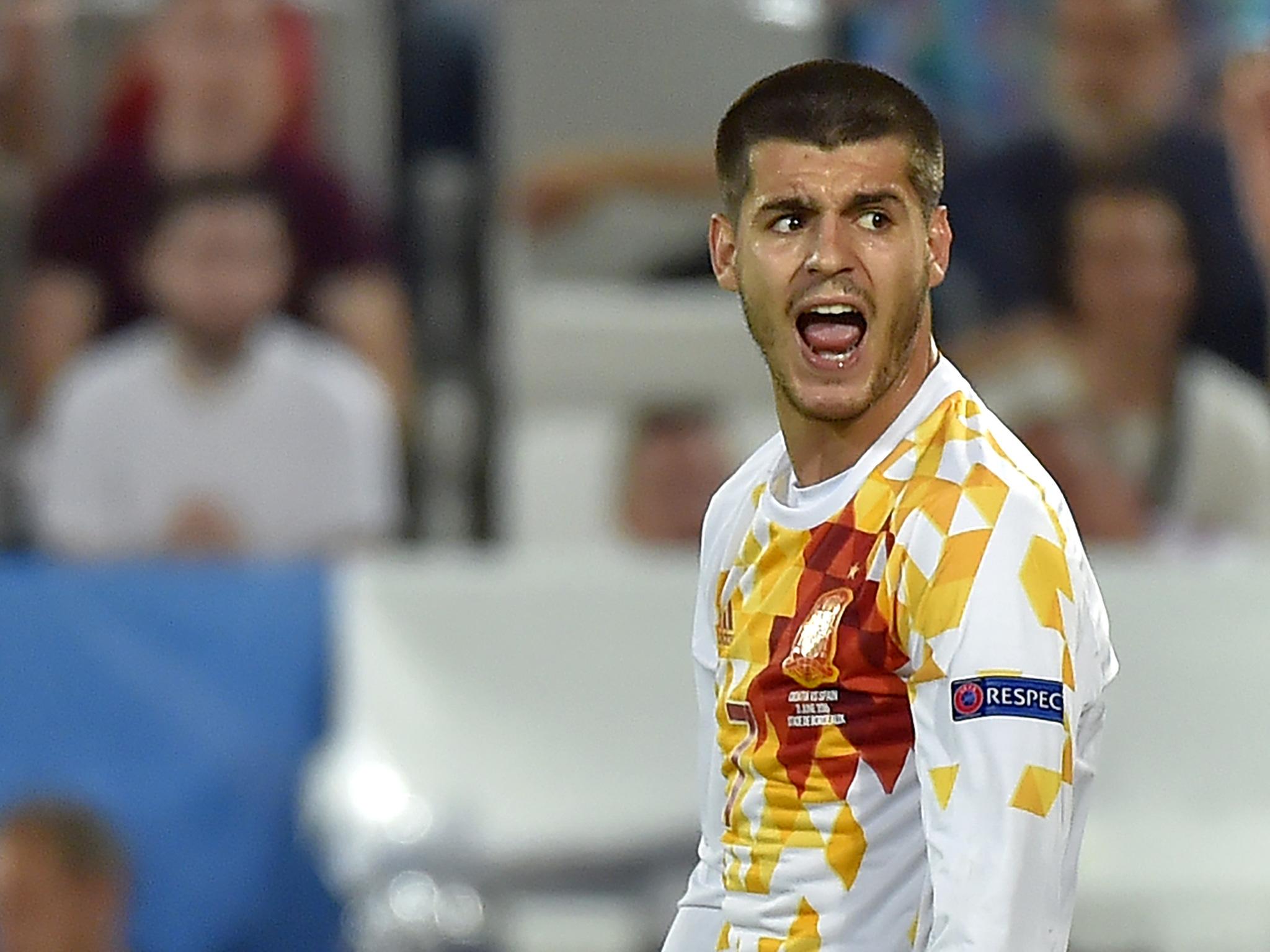 Morata starred in Spain's Euro 2016 campaign which was cut short by the Italians