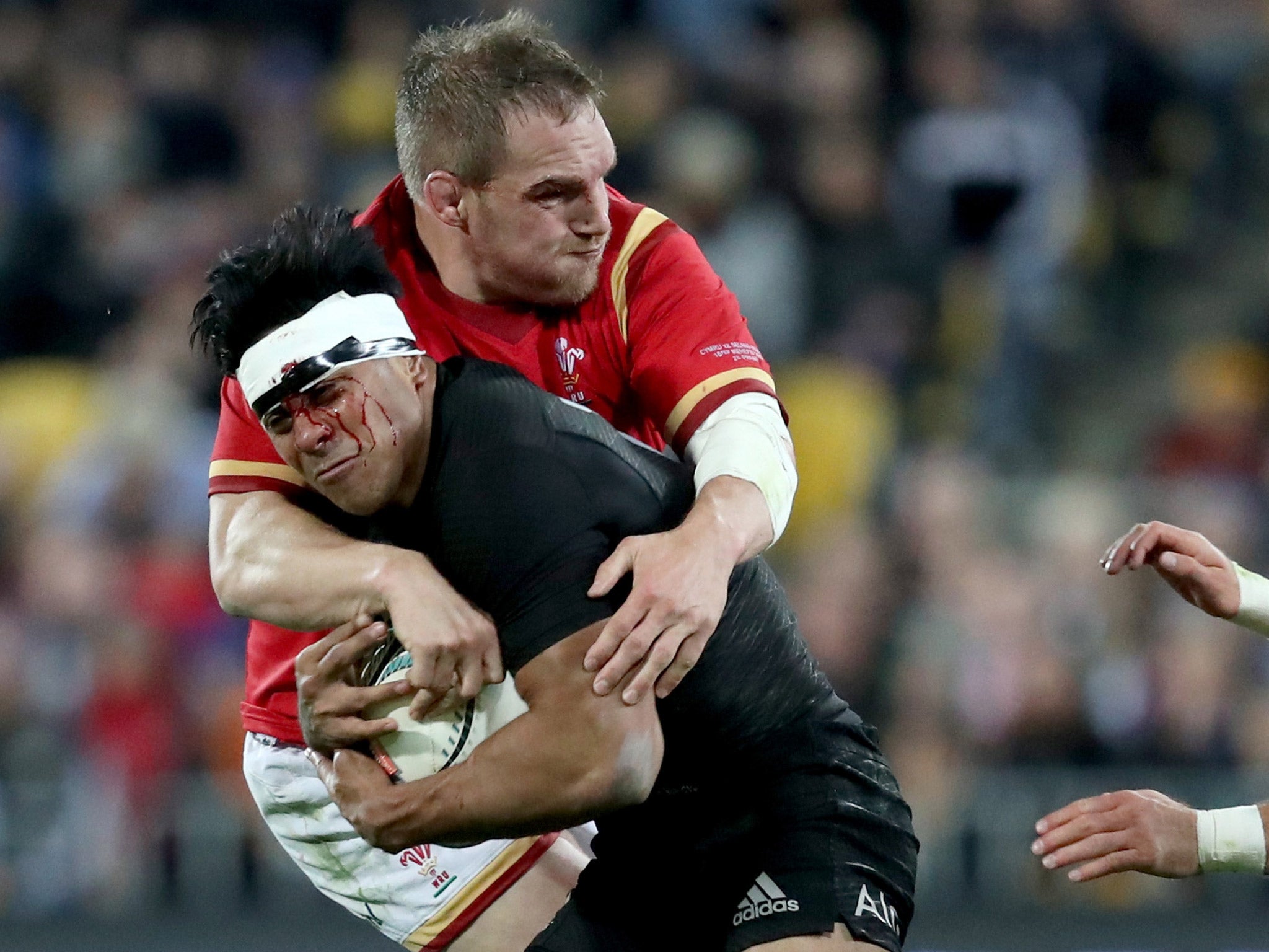 Gethin Jenkins has flown home from New Zealand after being ruled out of the third Test