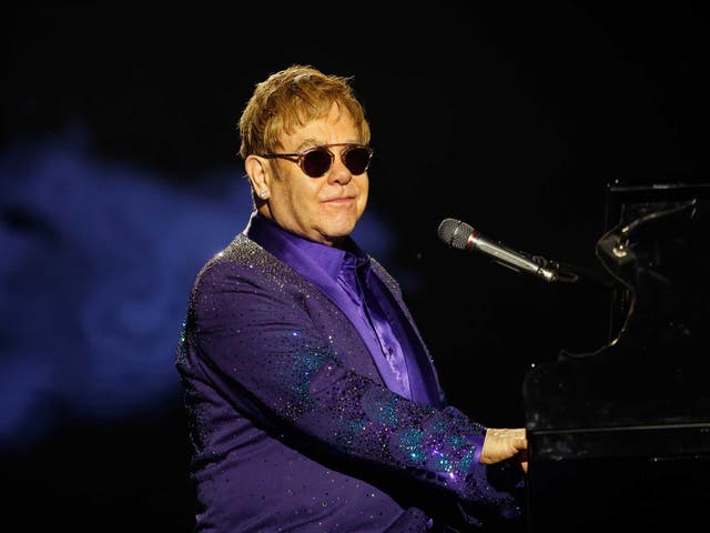 Aids campaigner Sir Elton tweeted ‘literacy helps stop its spread’ as he highlighted how those who cannot read or write are five times less likely to understand how HIV is contracted