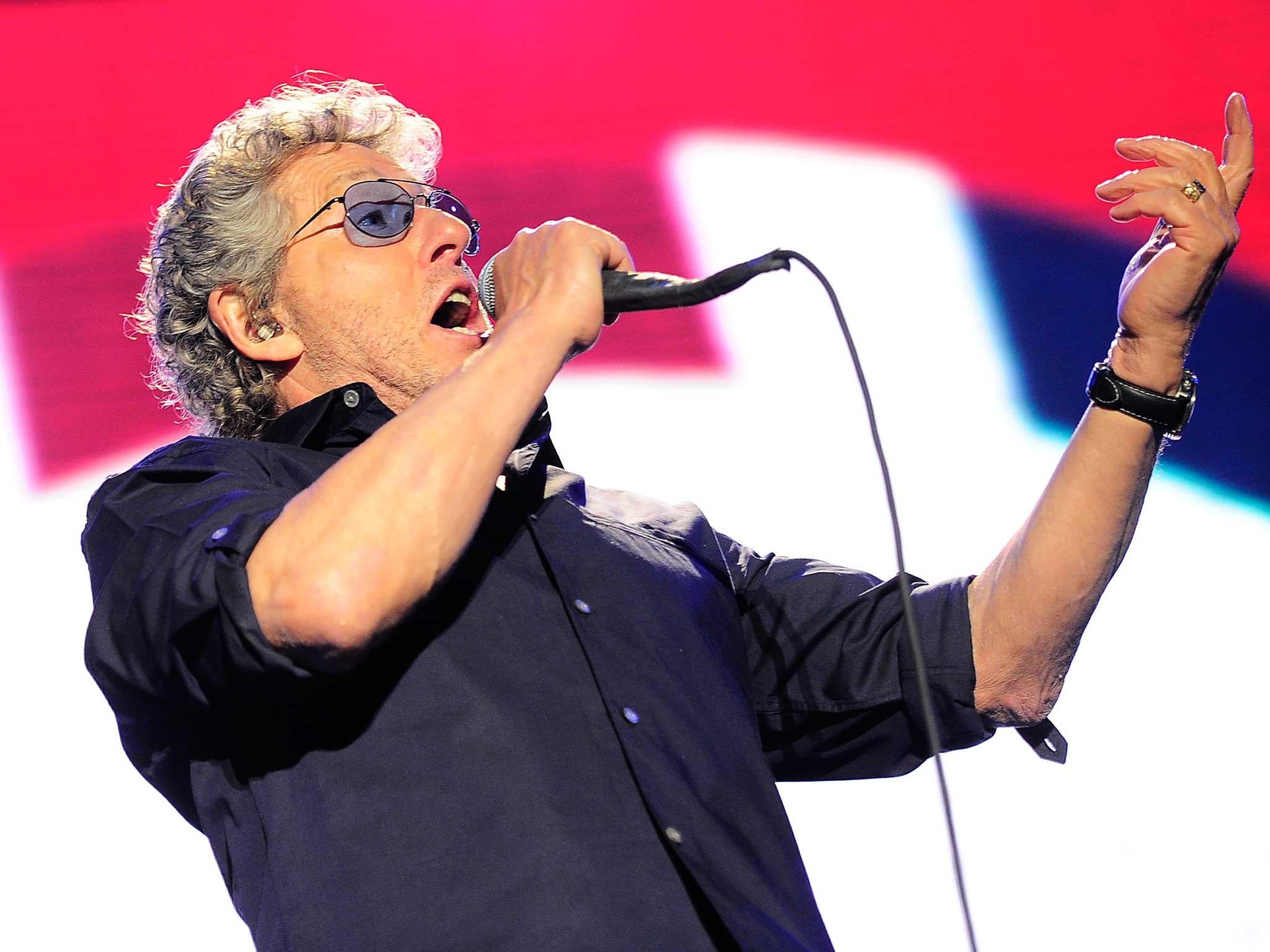 Roger Daltrey (left) and Pete Townsend of The Who at Glastonbury festival in 2015