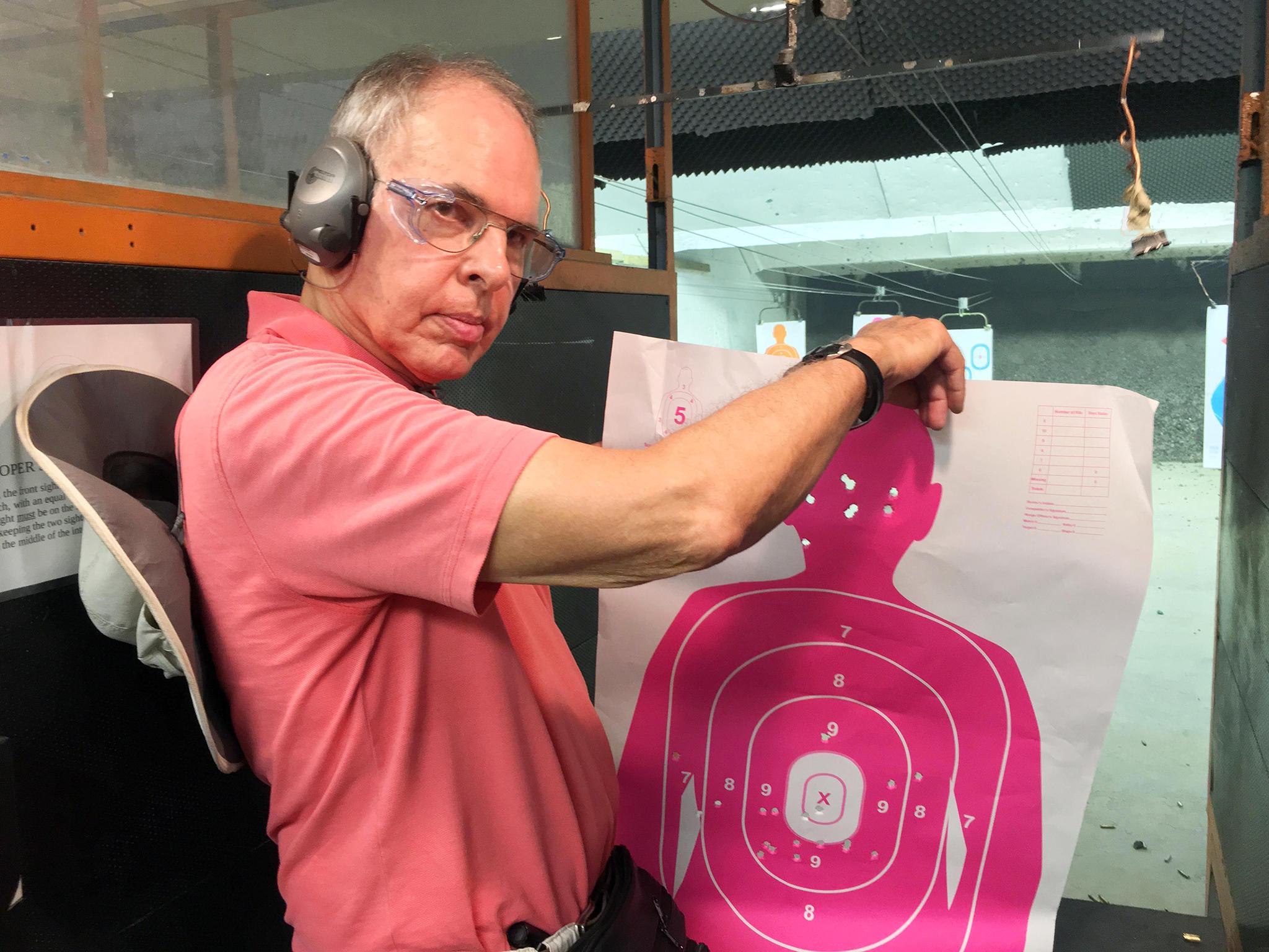 Tom Nelson has spent years trying to get other gay men and women to learn how to protect themselves with concealed weapons