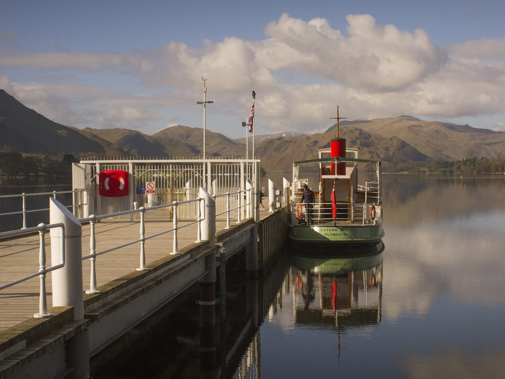 The Western Belle, one of the Ullswater steamers