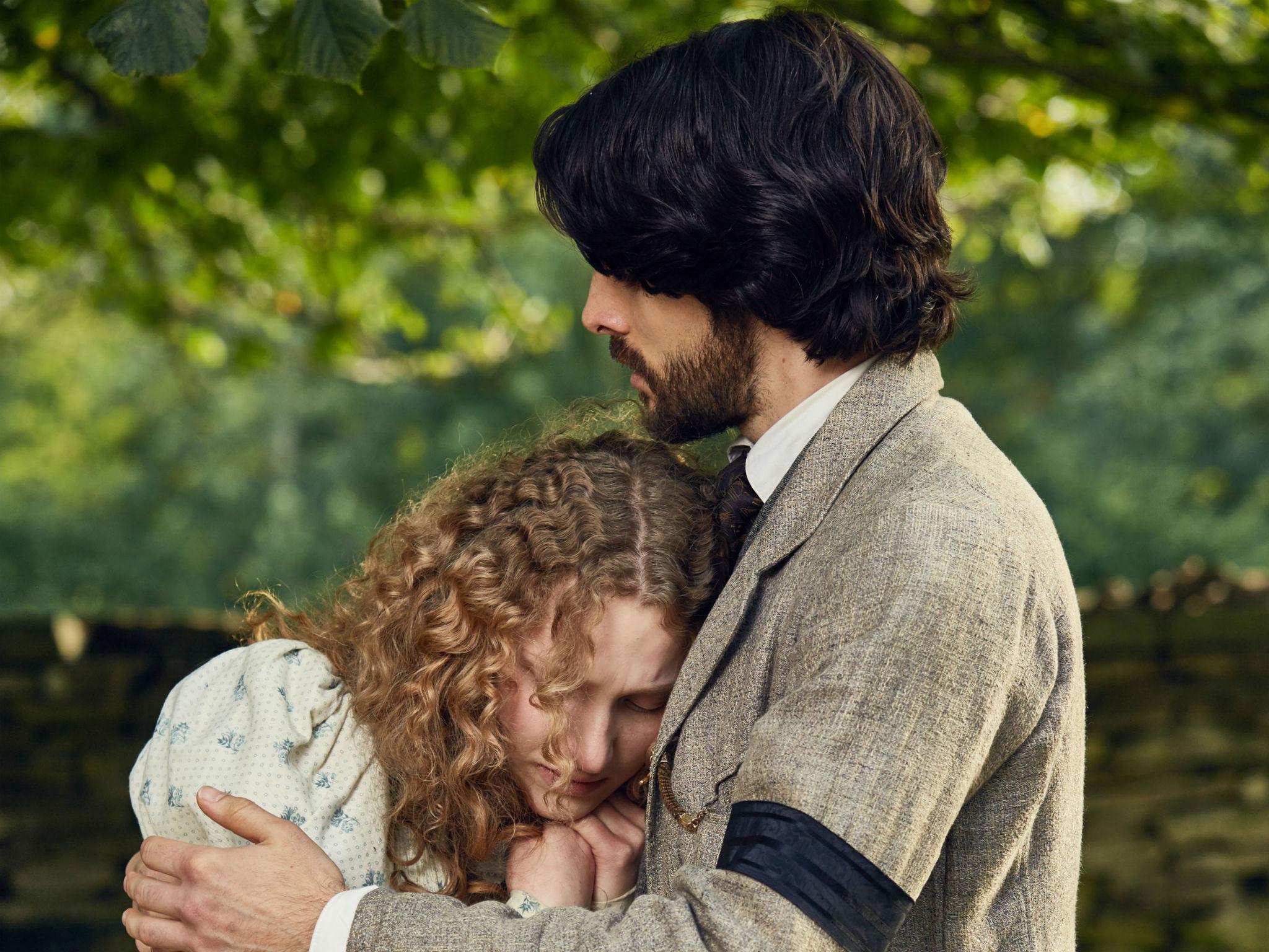 
Tallulah Rose Haddon and Colin Morgan in 'The Living and the Dead' 