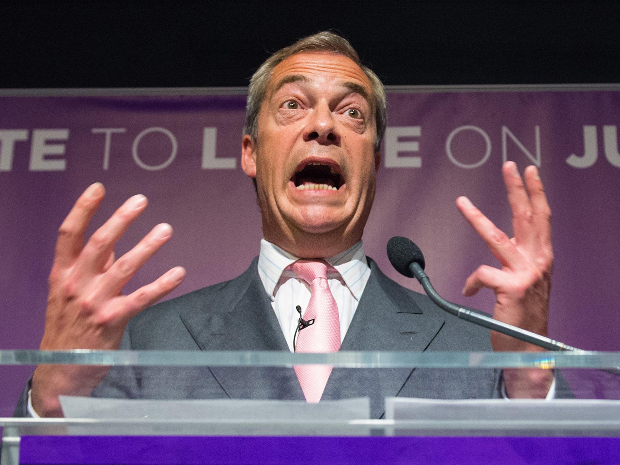Nigel Farage had to miss the final debate due to unspecified 'family reasons'